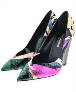 SAINT LAURENT PARIS Pumps Women's Size 36 Multicolor Leather - Picture 1 of 7