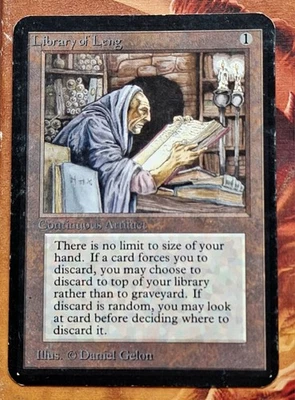 Mtg Alpha Library of Leng - Image 1 of 2