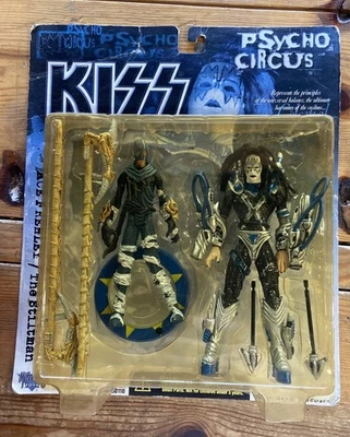 Figuras de acción ultra McFarlane Toys Psycho Circus Kiss Ace Frehley/Stiltman 1998 Foto 1 de 4