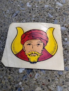 VINTAGE Window Decal Masonic 3” Wide Grotto FREEMASON masons LOGO emblem UNUSED - Picture 1 of 3