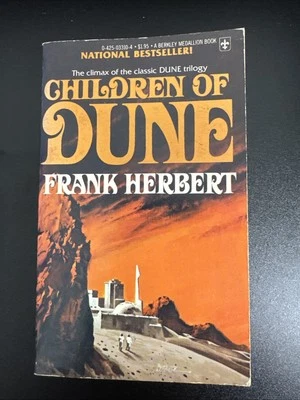 CHILDREN OF DUNE Frank Herbert ~ Vintage 1977 ~ 1st Berkley Medallion Paperback Foto 1 de 4