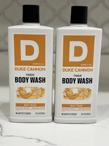 2er Pack Duke Cannon Thick Body Wash Bay Rum/Island Spice + Golden Rum je 18oz - Bild 1 von 3