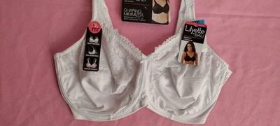 Lilyette Bali Minimizer Bra Tailored Lace Trim Women's Shaping UW-Xtra LY0428 - Image 1 of 4