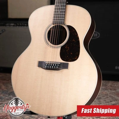 Guitarra eléctrica/acústica Martin Grand J-16E de 12 cuerdas con estuche Foto 1 de 4