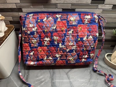 Vera Bradley Large Hipster Purse Bag Peanuts Snoopy’s House - Image 1 of 4