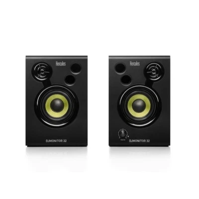 Hercules DJ Monitor 32 Active Multimedia Home Studio Leisure DJ Speakers - Image 1 of 4