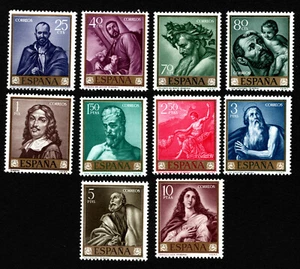 OPC 1963 España Ribera Set Sc#1159-1168 MNH 37544 - Imagen 1 de 1