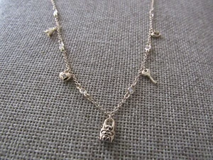 COACH Signature Charms Necklace gold plated - Picture 1 of 3