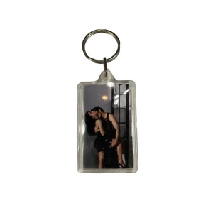 Vintage West Side Story Broadway Production Silvertone Charm Pendant Keychain - Picture 1 of 8