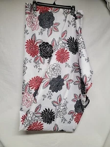 Waverly Black,Red,Gray and White Shower Curtain (67" wide x 72" tall) - Picture 1 of 2
