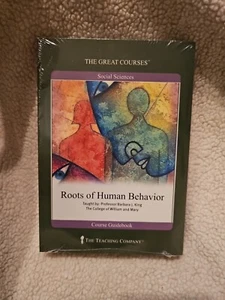 Great Courses DVDs Roots Of Human Behavior Social Sciences Psychology College - Picture 1 of 4