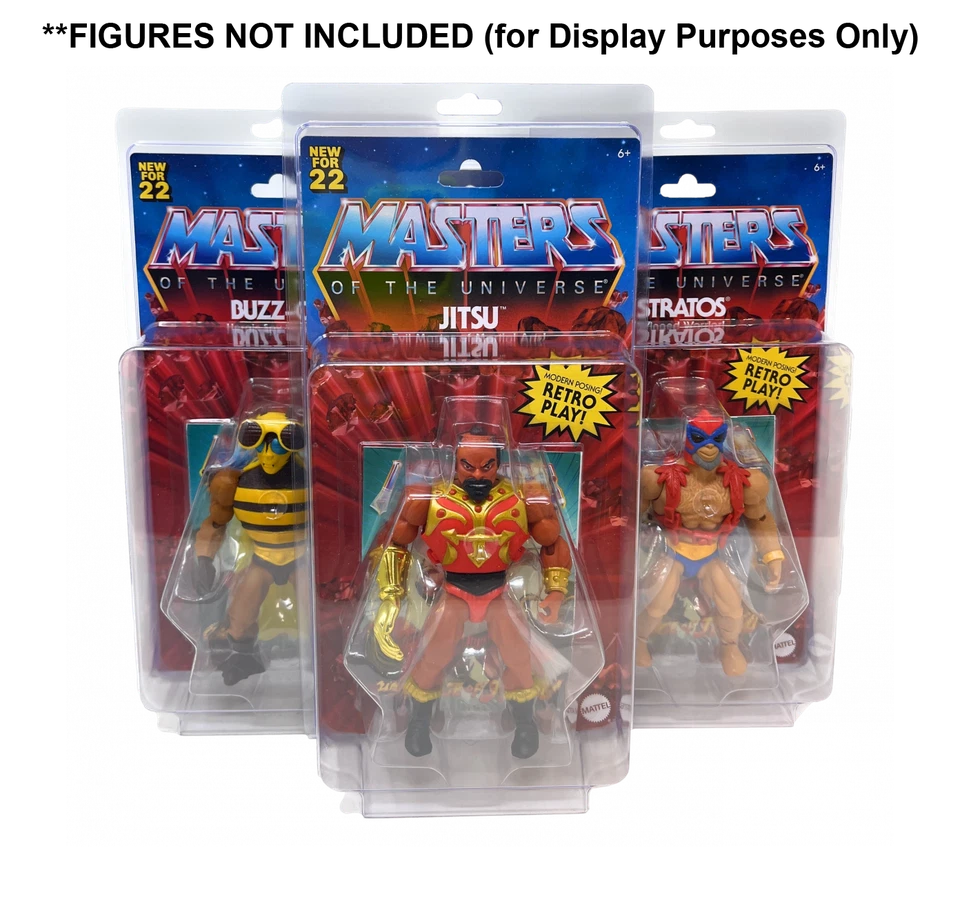 Fundas protectoras MOTU Origins (12) de Nozlen - Masters of the Universe HE-MAN WWE Foto 1 de 3