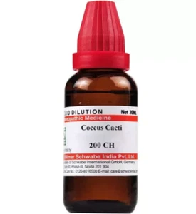 Dr Willmar Schwabe India Coccus Cacti 200 CH Dilution 30 ml G078 - Picture 1 of 5