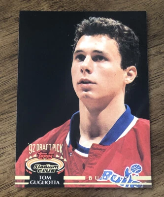 Tom Gugliotta RC 1992-93 Stadium Club Bullets #288   *8830* - Image 1 of 2