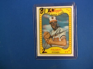 1981 Kelloggs Baseball # 2 Jim Palmer EX + - Picture 1 of 2