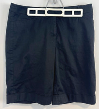 Mexx Shorts Women s Size M Waist 34 Black 97% Cotton