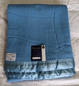 BRAND NEW old stock Australian made double blanket "Royal Slumber" wool/viscose - Picture 1 of 9