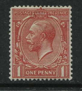 GB KGV 1912 1d Reversed "Q" for "O", S.G.357ac, mint o.g. hinged - Picture 1 of 1