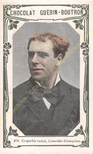 Chromo Trade Card Photo Alexandre Honore Ernest Theatre Circa 1870 1913 - Picture 1 of 2