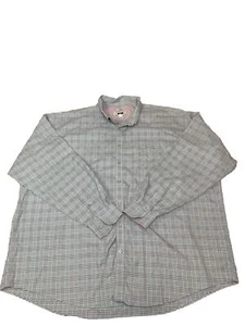 Joseph Abboud Classic Fit Button Up Hemd Herren Mehrfarbig Kariert Langarm - Bild 1 von 8