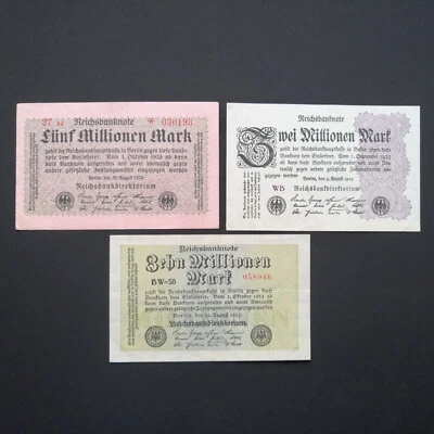 BANKNOTES LOT FROM GERMANY -3 banknotes- - Image 1 of 4