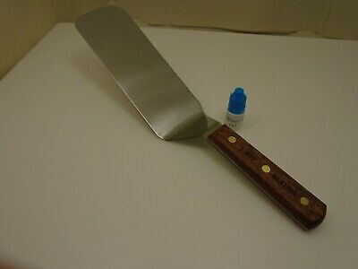 Keating USA High Carbon Steel Spatula Turner Grill Griddle Wood Hndle Factory2nd • 19.99$