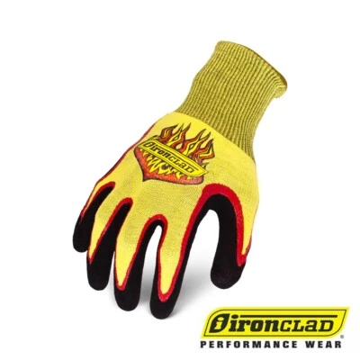 Guantes de Trabajo IRONCLAD Pyro Protección Térmica Alta Destreza XS S M L XL XXL Foto 1 de 4