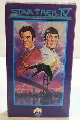 STAR TREK IV THE VOYAGE HOME (VHS, 1987) WILLIAM SHATNER - Image 1 of 4
