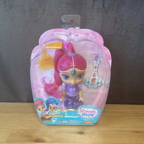 NEW & SEALED! Nickelodeon SHIMMER AND SHINE Fisher-Price Toy Doll Genie Figure Cover