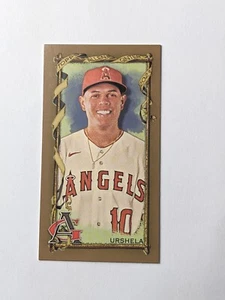 2023 Topps Allen & Ginter Gold Border Mini #162 Gio Urshela - Foto 1 di 2