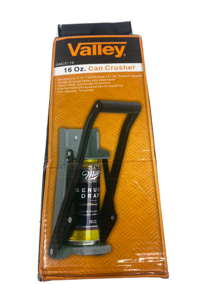 Trituradora de latas montada en la pared para latas de hasta 16 oz Foto 1 de 4