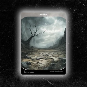 Wastes - Tarjeta Custom Magic: The Gathering - Alta calidad - Imagen 1 de 6