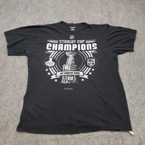 Los Angeles Kings Shirt Herren Extra Large schwarz Stanley Cup Champions Hockey Erwachsene - Bild 1 von 10