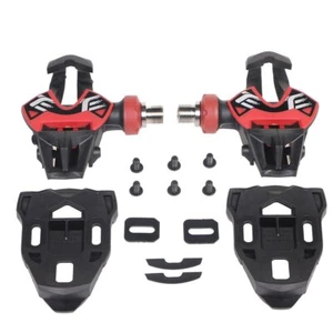 Ultralight 155g Carbon Road Bike Self-Locking Pedal Titanium Bearings Pedals - Picture 1 of 7