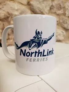 Northlink Ferries logo mug cup ferry north Scotland Shetland Isles - Picture 1 of 4