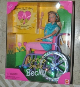 BARBIE DOLLS-SHARE A SMILE-BECKY - Bild 1 von 1