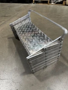 CR Brophy Machine Works AS03 18" Wide Aluminum RV Scissor 3 Step {whse2.29B} - Picture 1 of 13
