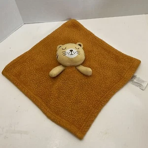 Baby Gear Sleeping Baby Tiger Lovey Security Blanket Plush 12x12 Orange - Picture 1 of 4