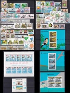 Europa CEPT 1986 Komplettjahr 75 Briefmarken + 5 S/S 35 Länder postfrisch Sehr guter Zustand - Bild 1 von 5