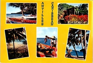 Die strahlenden Antillen, die bezaubernde Karibik Mehransicht Postkarte - Bild 1 von 2