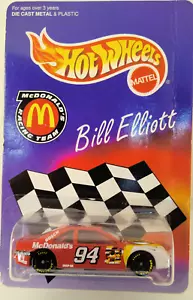 Hot Wheels 1996 SE McDonald's Racing Team Bill Elliot Thunderbird - Picture 1 of 7
