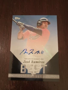 2022 Topps (Best & Brightest) Autograph #81S-JR #21-A (Jose Ramirez) (#13/50) - Picture 1 of 2