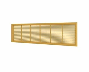 Beige Ventilación Reja 230mm x70mm Baño Puerta Mobiliario Conducto Cubierta - Imagen 1 de 6