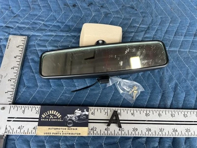 1989-1995 Volvo 740 940 Sedan Front Rear View Mirror Assembly OEM #3650EM - Image 1 of 4