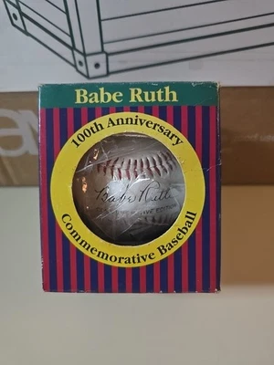 100th Anniversary 1895-1995 Babe Ruth Signed Baseball Commemorative Edition * - Image 1 of 4