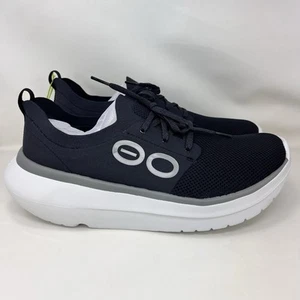 Oofos Oomy Stride Comfort Shoes Black White Men’s Size 12.5 - Picture 1 of 8