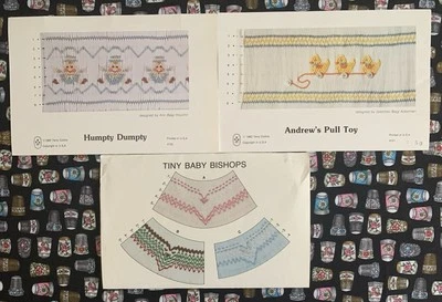 VTG/OOP Smocking Plates: “Humpty Dumpty/Andrew’s Pull Toy/Tiny Baby Bishops” - Image 1 of 4