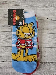 Paquete de 3 calcetines Garfield para mujer talla de zapato (4-10) - Imagen 1 de 5