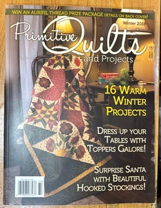 Primitive Quilts and Projects Magazine Winter 2018 - Picture 1 of 2