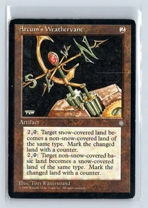 (2x) ARCUM'S WEATHERVANE – MTG Magic the Gathering Card – Ice Age – Uncommon - Picture 1 of 6